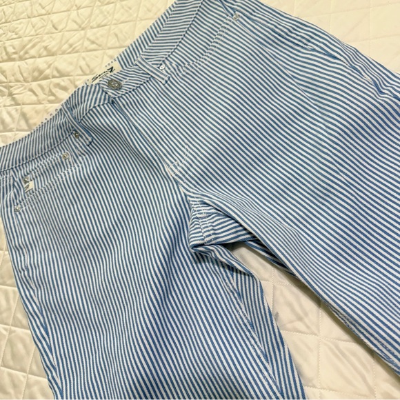 Seven7 Blue and White Striped Denims - Picture 9 of 15